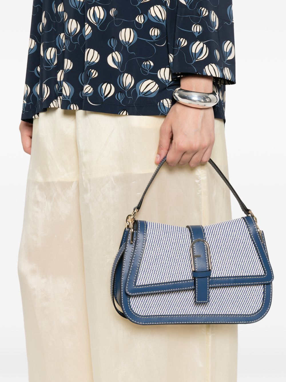 Furla Flow Borsa A Mano MINI WB02042BX4421 4296S TONI INDIGO FURLA 