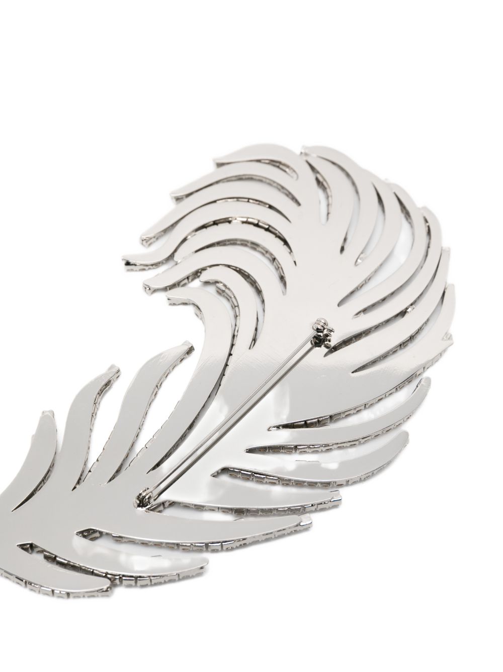 Spilla Piuma 06PSAC10616424 SILVER GIUSEPPE DI MORABITO 
