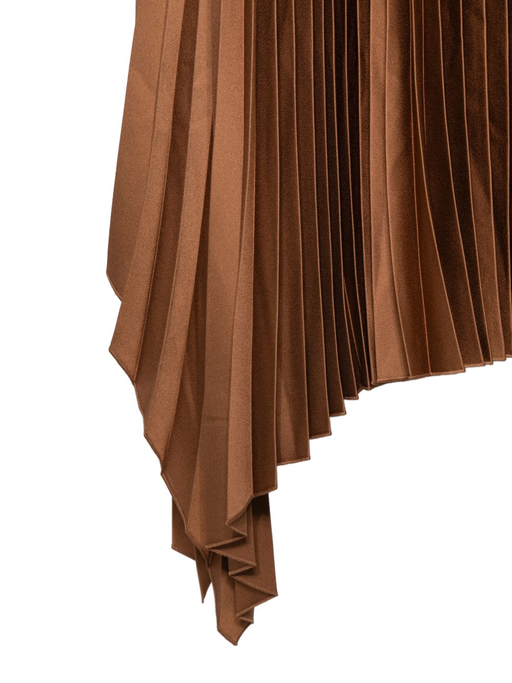 Ade Knit Weave Plissé Skirt JF009604 0605 CINNAMON JOSEPH 