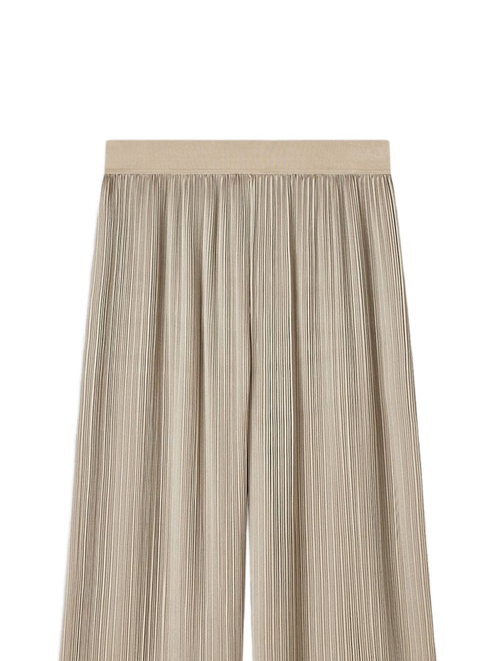 Amber Pleated Satin Trousers JF009723 0801 POWDER JOSEPH 
