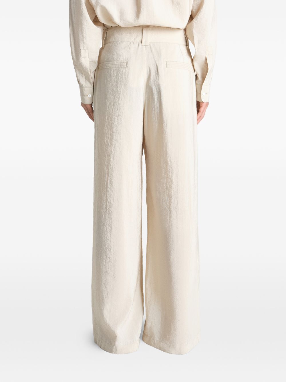 Straight Tailored Pants PA1291LF1308 BG235 OAT MILK LEMAIRE 