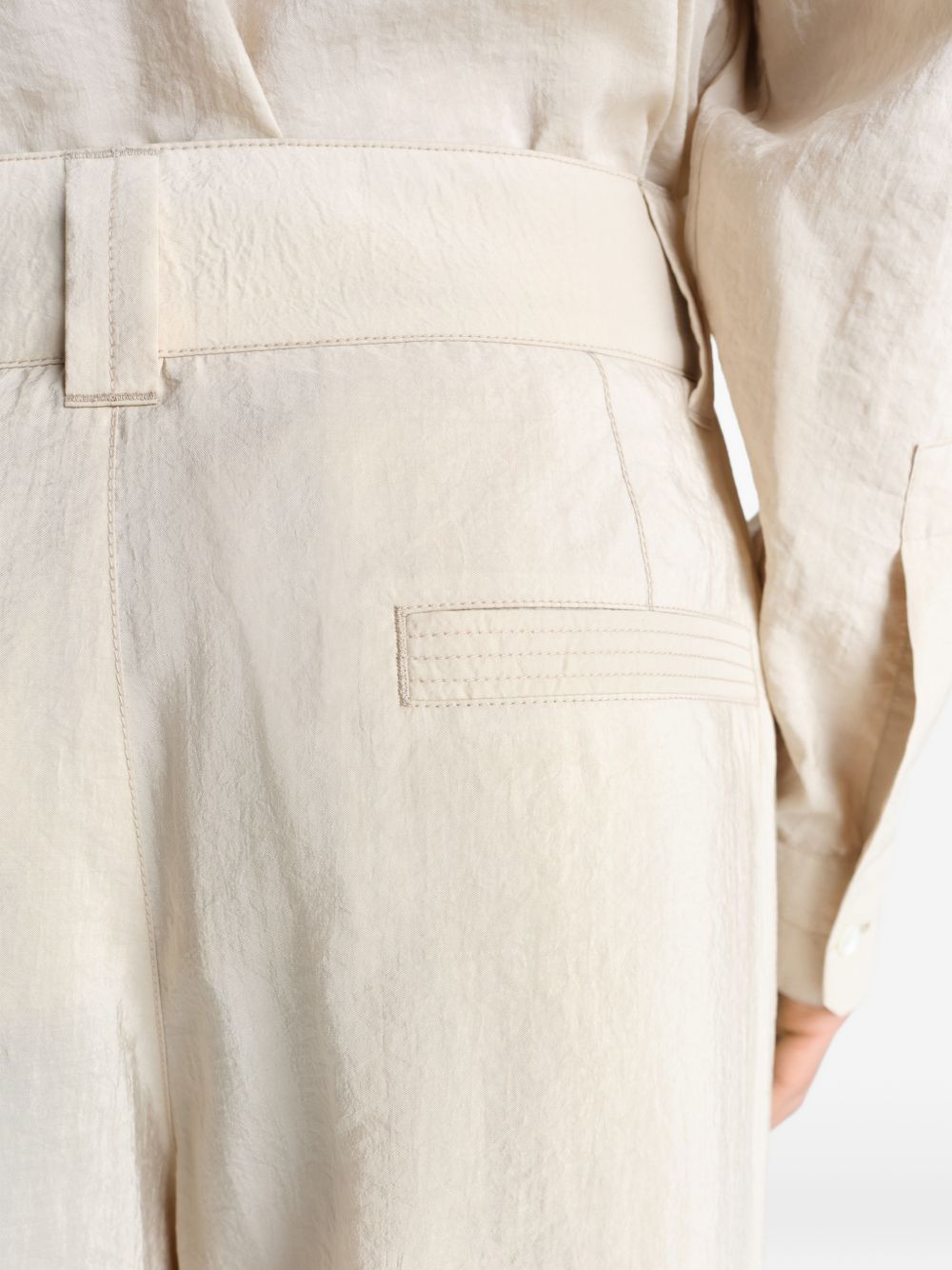 Straight Tailored Pants PA1291LF1308 BG235 OAT MILK LEMAIRE 