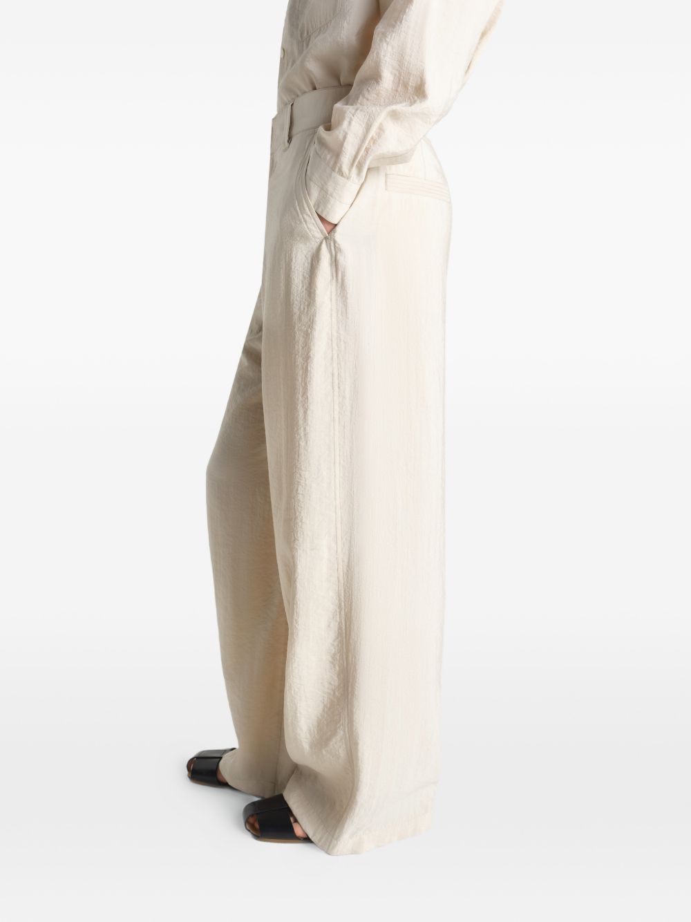 Straight Tailored Pants PA1291LF1308 BG235 OAT MILK LEMAIRE 