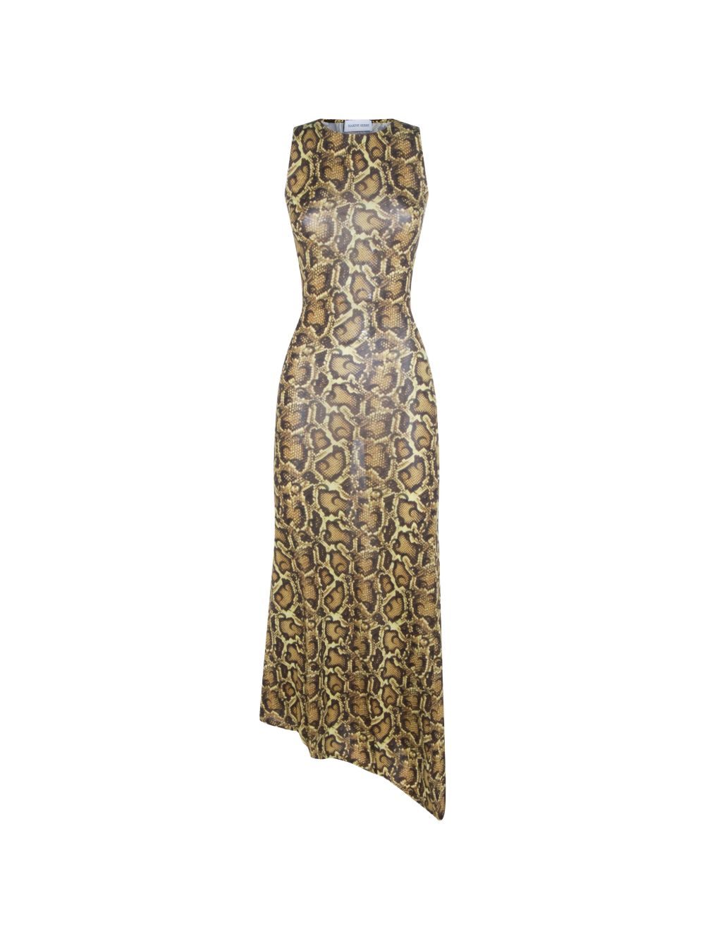 Python Printed Jersey Dress WDR481ACJER0108 YE30 YELLOW MARINE SERRE 