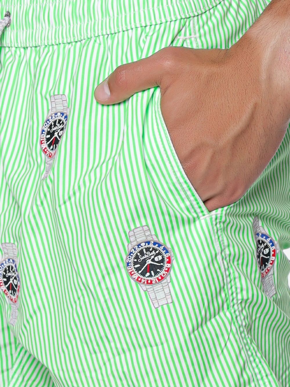 Costume mare Time Stripes GUS000700993L TIME STRIPES MC2 SAINT BARTH 