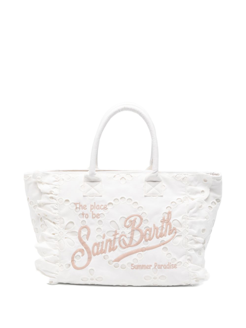 Borsa Vanity in Pizzo Sangallo VANI002909063L 1011 SAN GALLO MC2 SAINT BARTH 