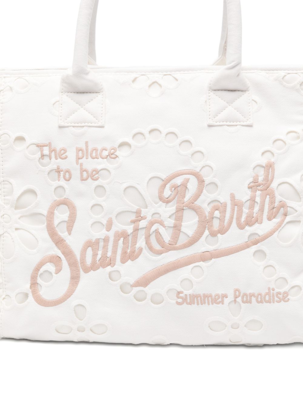 Borsa Vanity in Pizzo Sangallo VANI002909063L 1011 SAN GALLO MC2 SAINT BARTH 