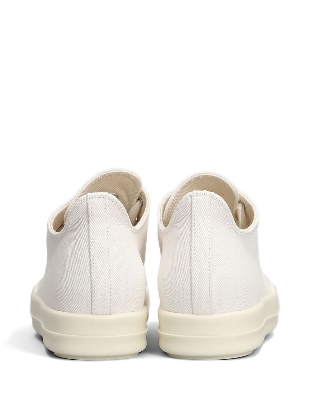 Low Sneakers In Denim DS01F4802DO 4111 CREAM MILK RICK OWENS DRKSHDW 