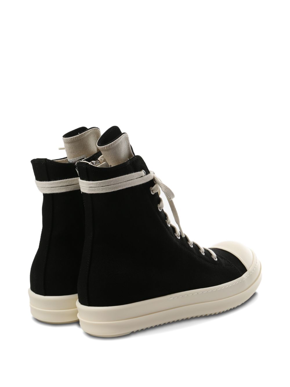 Sneakers In Denim DU01F4800DO 911 BLACK WHITE RICK OWENS DRKSHDW 
