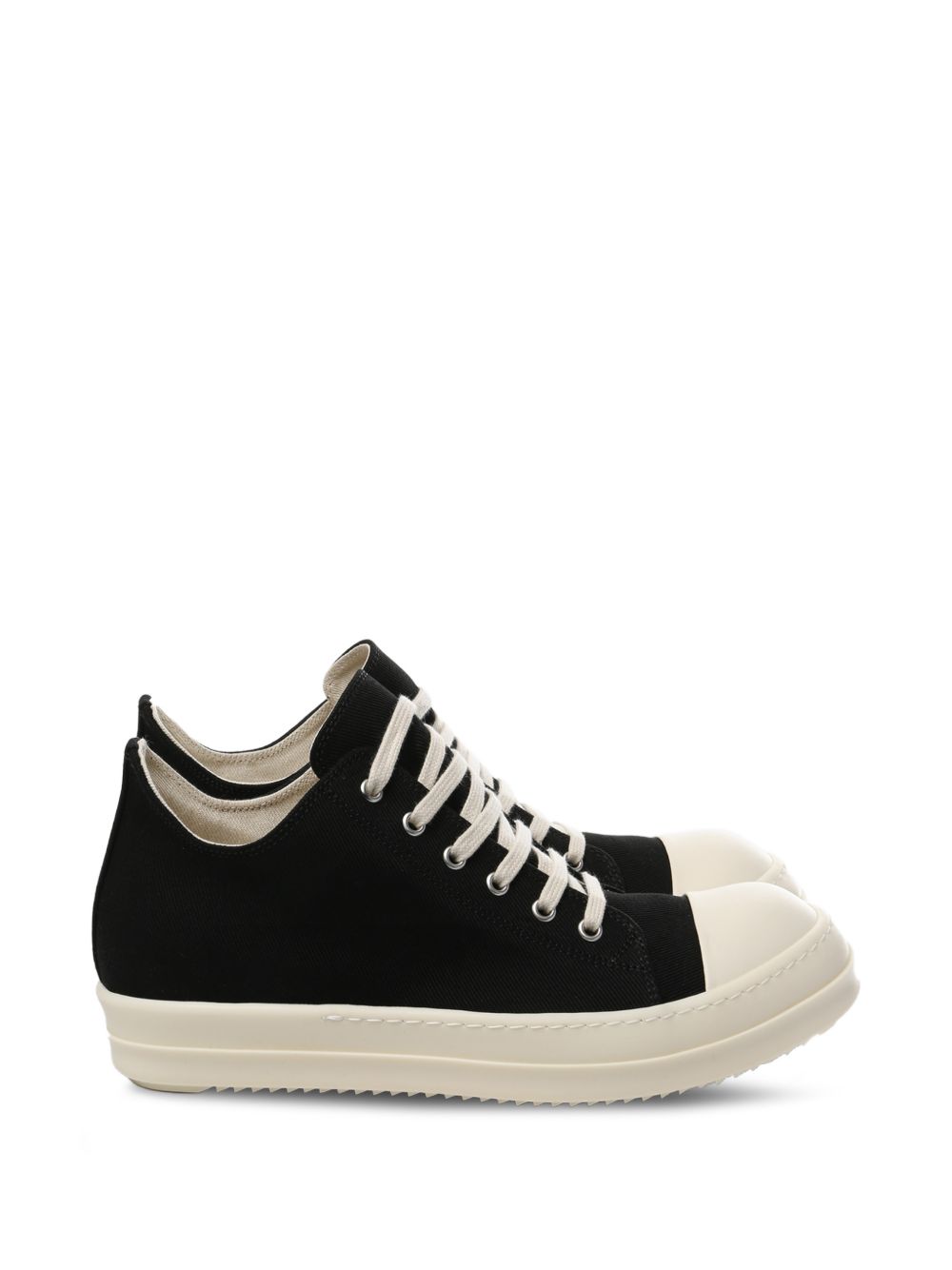Low Sneakers In Denim DU01F4802DO 911 BLACK MILK RICK OWENS DRKSHDW 