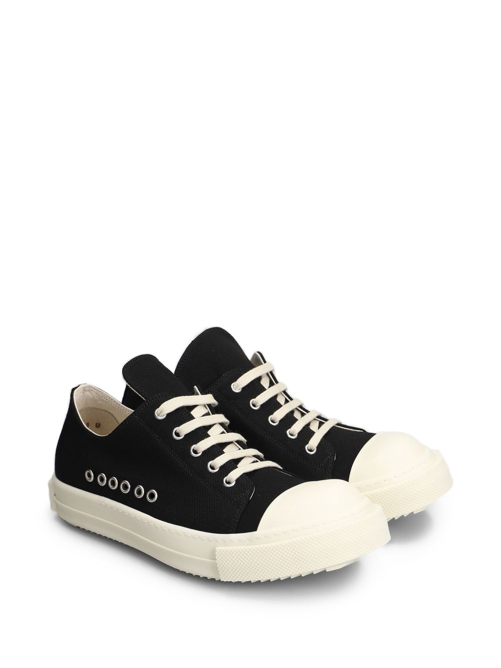 Extreme Low Sneakers DU01F4822DOEH4 911 BLACK WHITW RICK OWENS DRKSHDW 