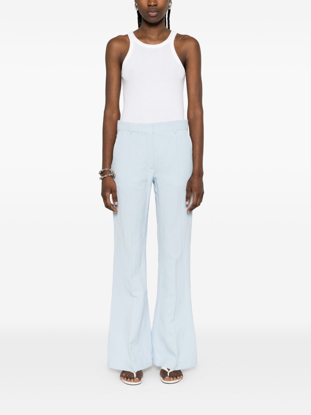 Competo In Viscosa Carta SPXFRAGOLA 002 CELESTE SPORTMAX 