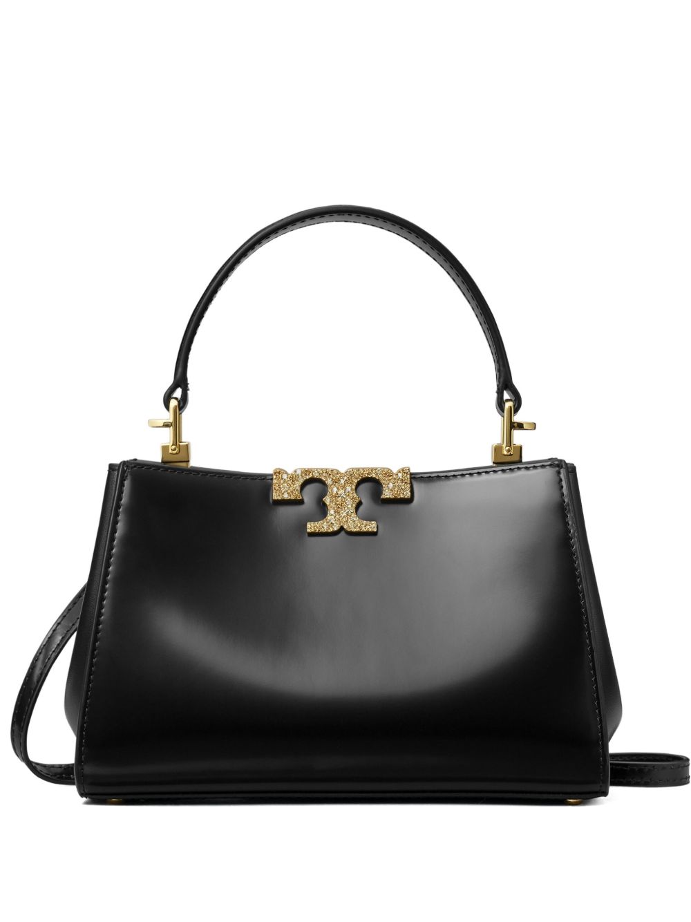 Eleanor Pave Mini Satchel 178257 001 BLACK TORY BURCH 