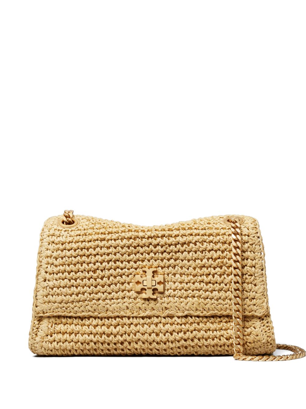 Kira Turnlock Straw Mini Bag 184121 254 NATURAL TORY BURCH 