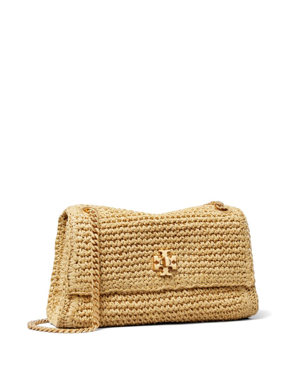Kira Turnlock Straw Mini Bag 184121 254 NATURAL TORY BURCH 