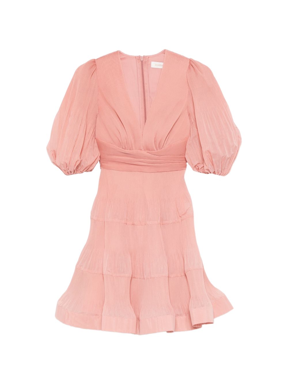 Abito Mini Plissè 3904DS26R DUSTY PINK ZIMMERMANN 