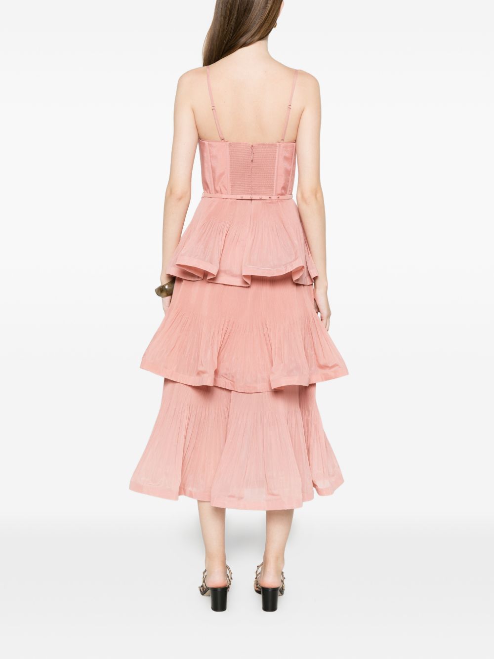Abito Midi Plissè 6354DS26R DUSTY PINK ZIMMERMANN 