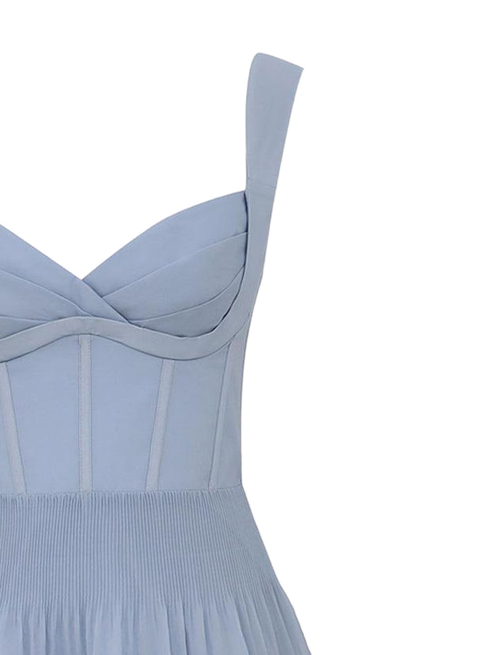 Abito Mini Plissè 7691DS26R STEEL BLUE ZIMMERMANN 