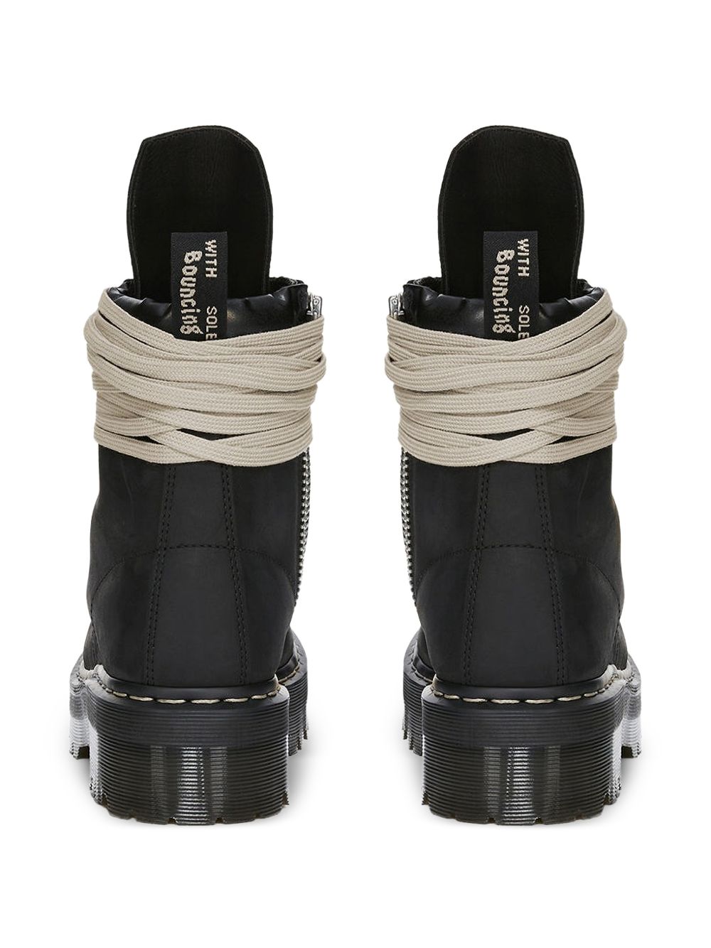 Quad Sole Steel Toe Boot DM02F1813 09 BLACK RICK OWENS 
