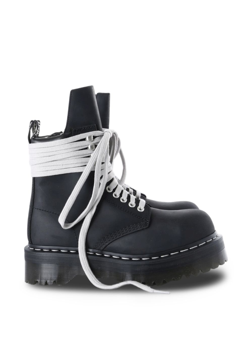 Quad Sole Steel Toe Boot DW02F1813 09 BLACK RICK OWENS 