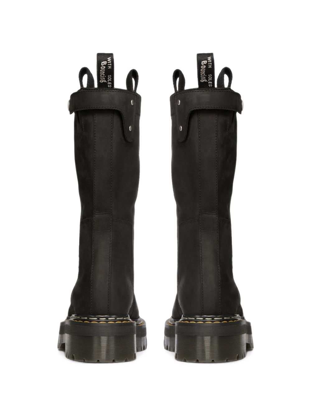 Quad Sole Pull On Boots DW02F1814 09 BLACK RICK OWENS 
