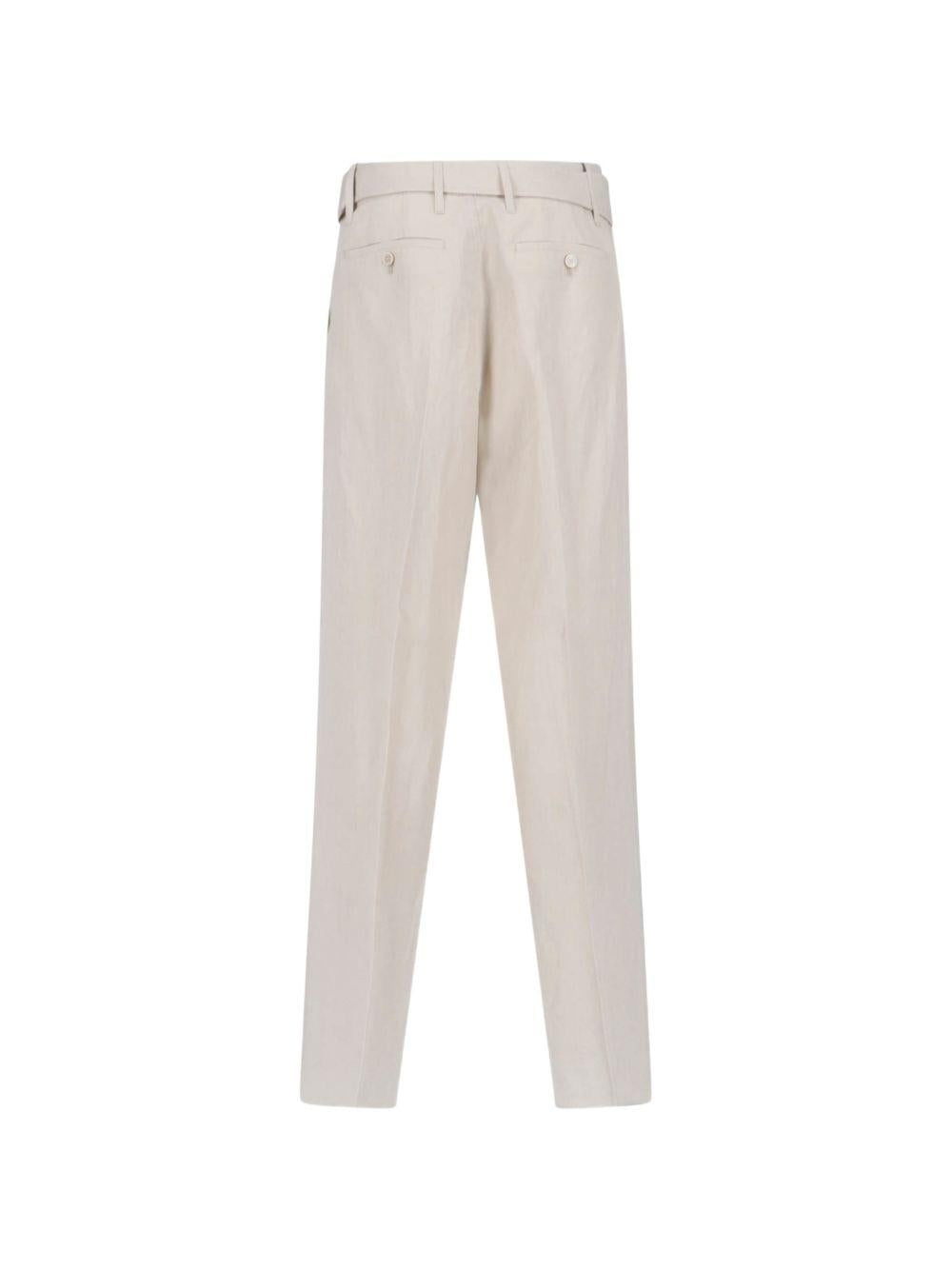Pantaloni a gamba larga in gabardine PAINDROPAIF66408 150 LARDINI 