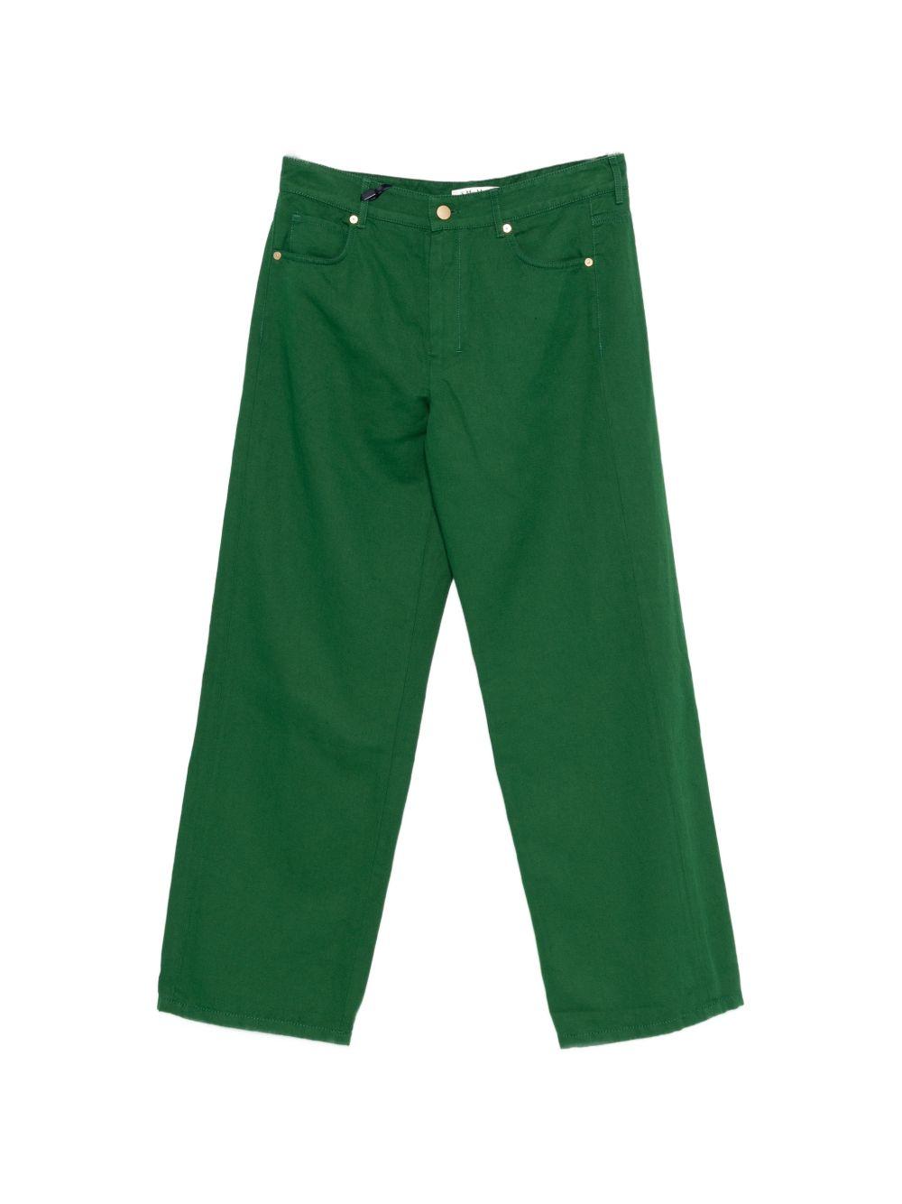 Pantaloni In Drill Di Cotone Leggero SMMONORATA 003 LINFA S MAX MARA 