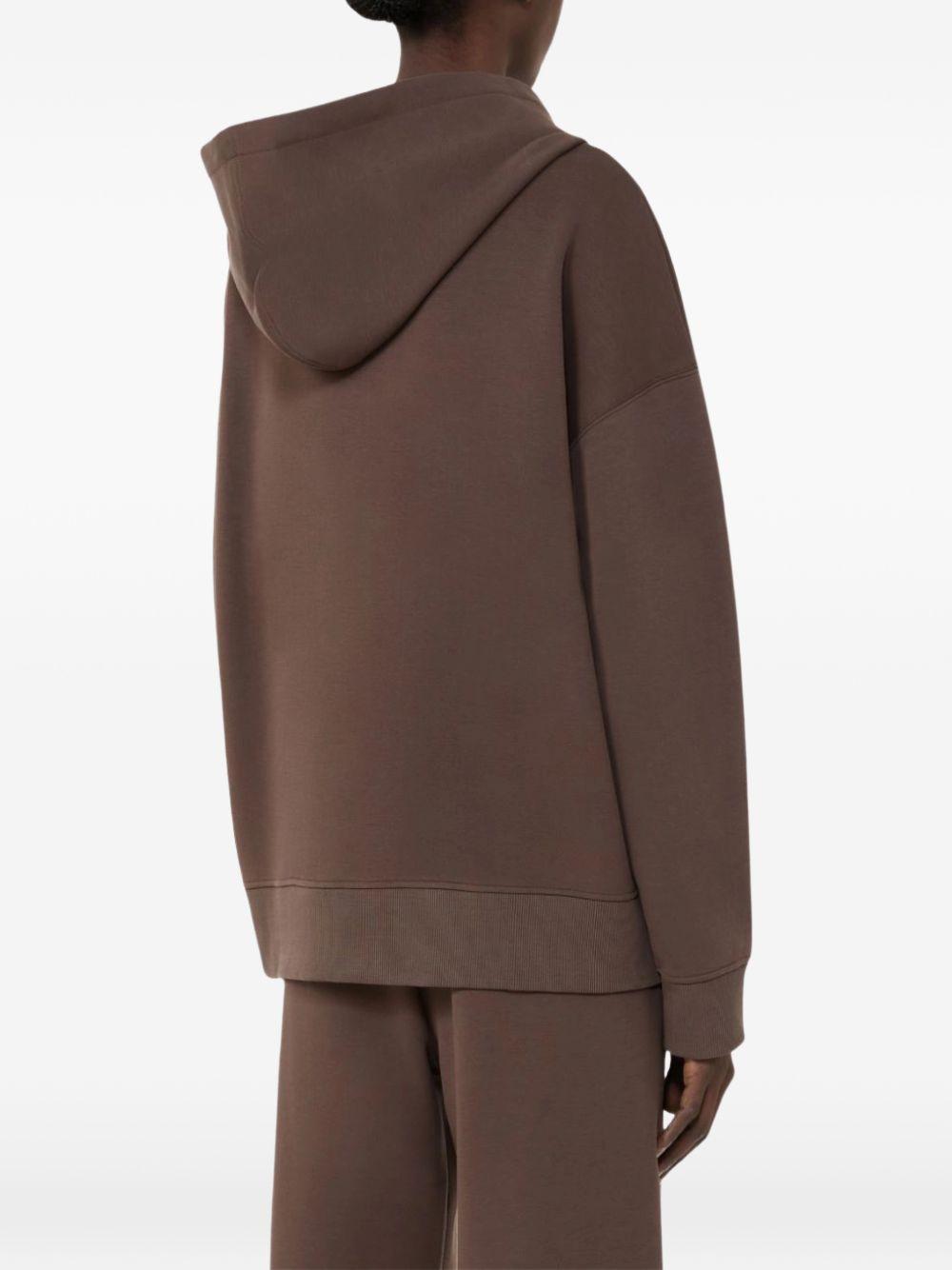 Felpa In Jersey Double SMMJOUR 004 CHOCOLATE S MAX MARA 
