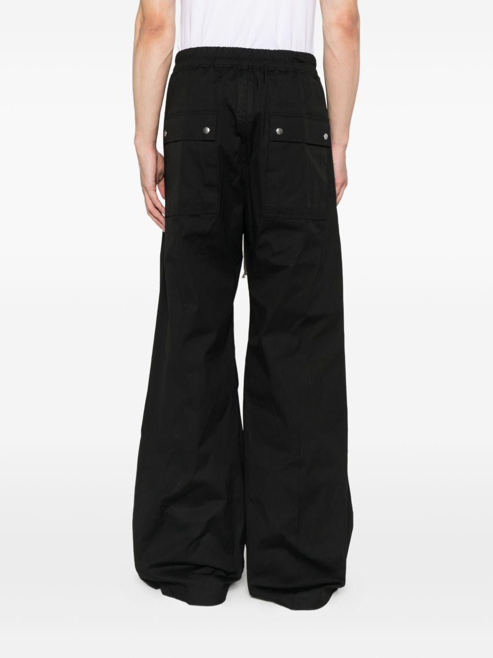 Concordians Wide Bela Pants RU02E1366TE 09 BLACK RICK OWENS 