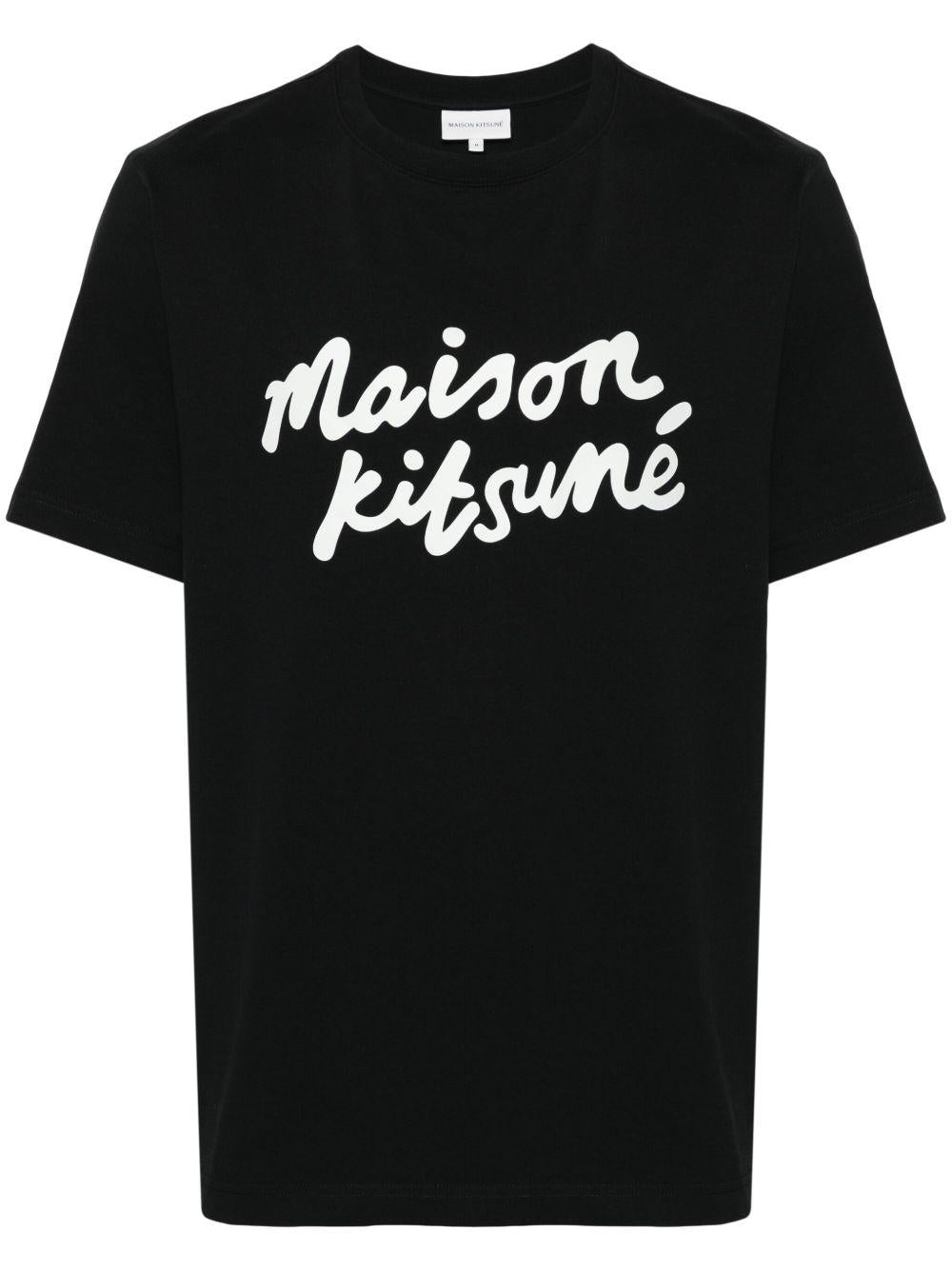  MM00101KJ0118 O197 BLACK WHITE MAISON KITSUNE 