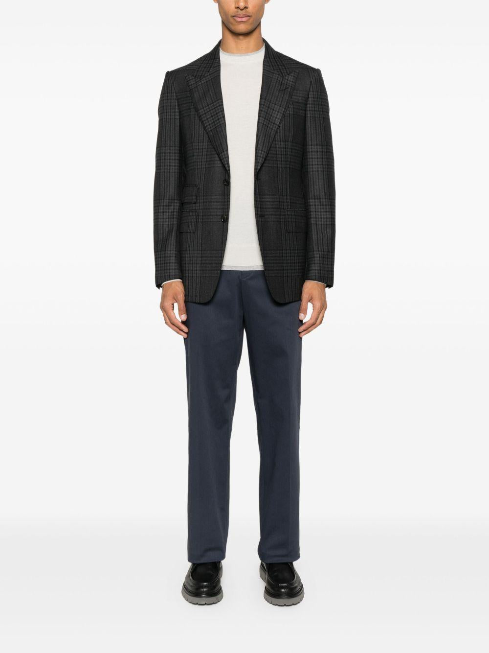 Maglione in lana L76MAGL79MAG0L029 0213 BEIGE GRIGIO CHIARO ELEVENTY 