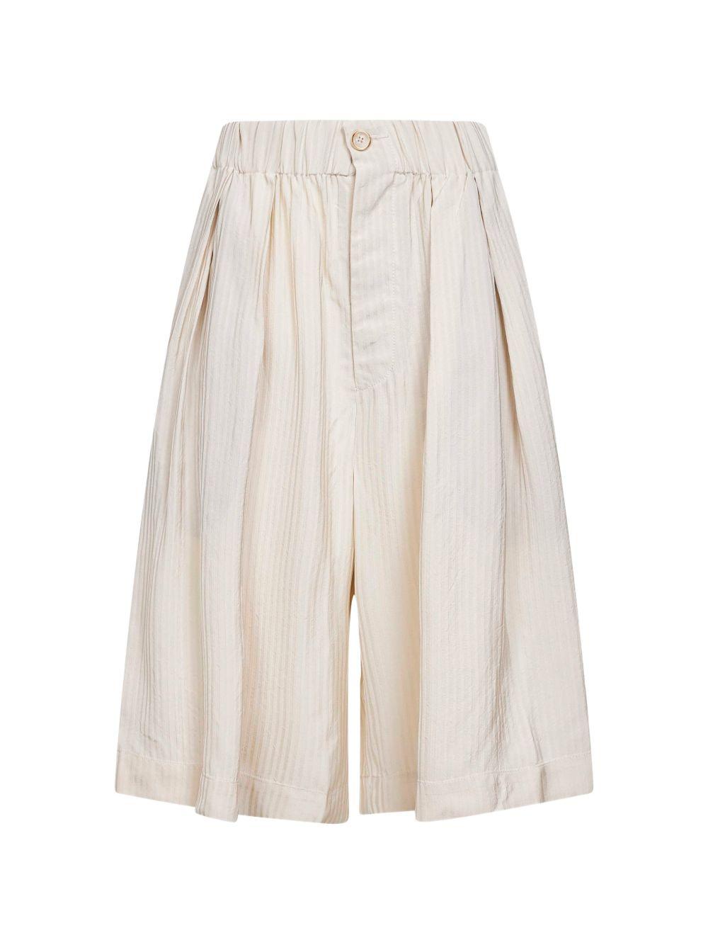 Poela bermudas UW3014 UW101 WHITE UMA WANG 
