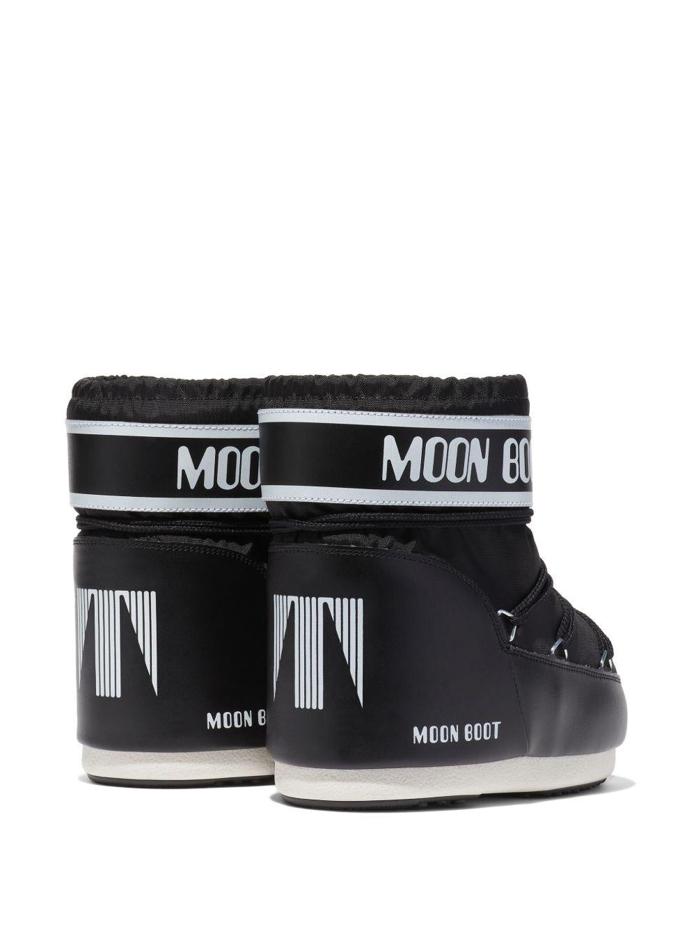 Icon Low Boot in Nylon 80D1409340 N001 BLACK MOON BOOT 