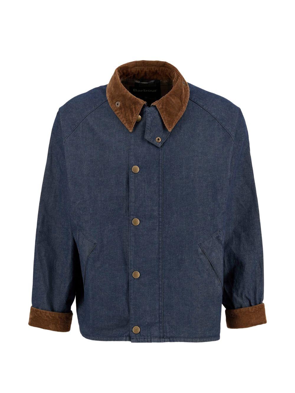Giacca casual Transport in denim MCA1105 IN71 INDIGO BARBOUR 