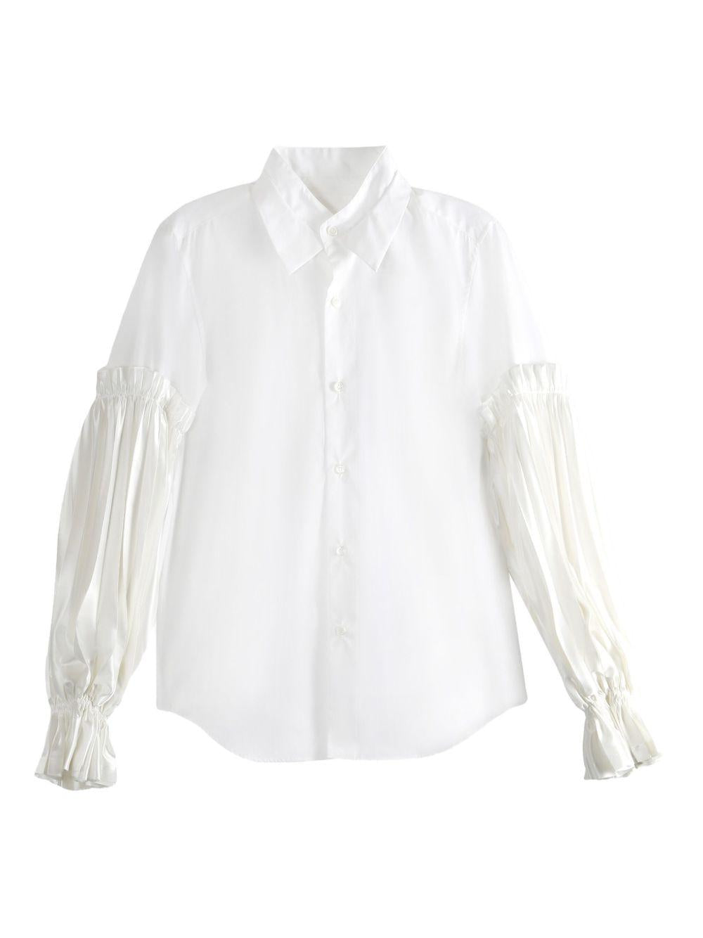 Layered Shirt 3PB009051 WHITE NOIR KEI NINOMIYA 