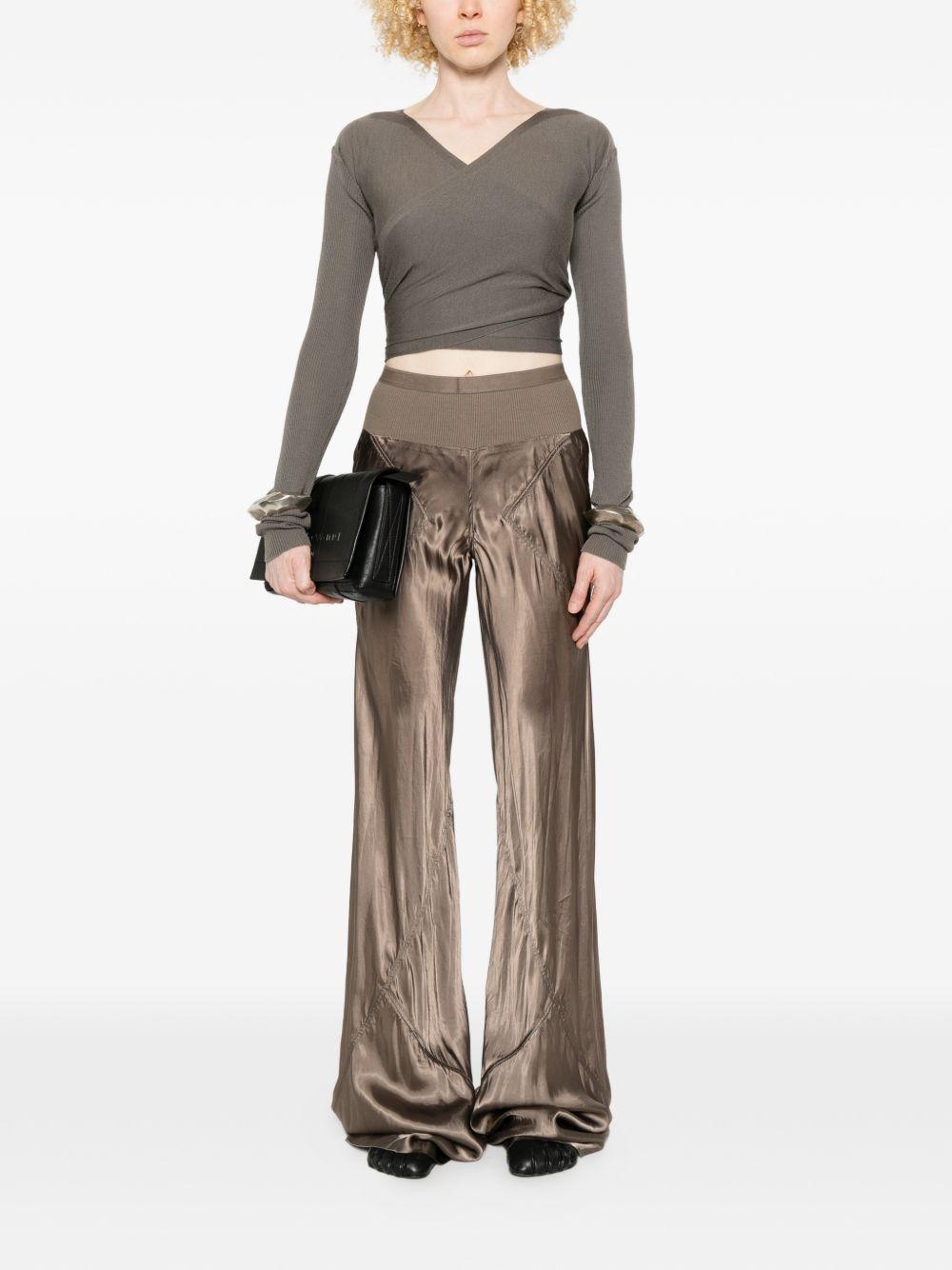 Cardigan cropped a portafoglio RP01F6645M 34 DUST RICK OWENS 