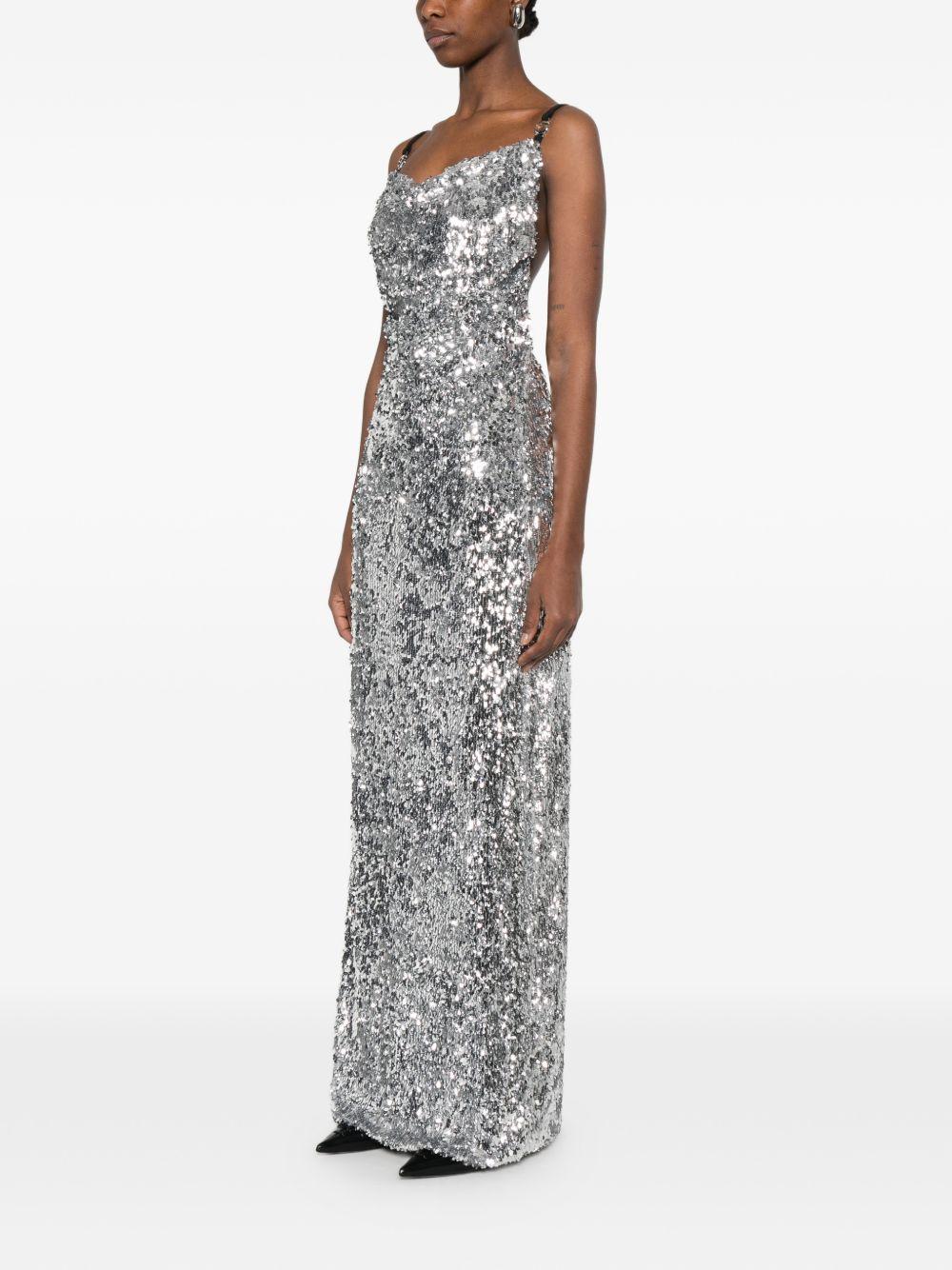 Logo Dress COPR205F3063 SILVER COPERNI 