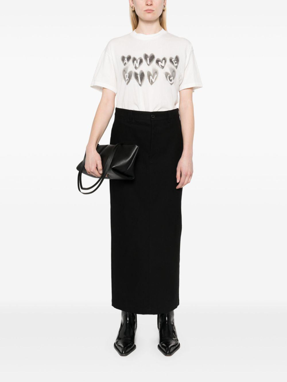 Cade Tee Hearts - Ivory A0810465 IVY1 IVORY ANINE BING 