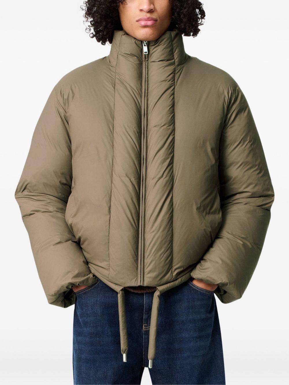 Lunar Puffer Jacket A3131001 CEDAR BROWN AXEL ARIGATO 