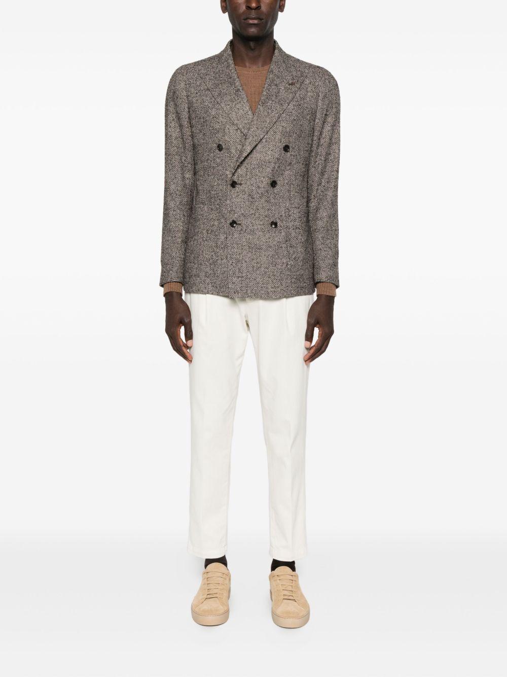 Blazer doppiopetto 1SMC20K340323U ET900 BEIGE MORO NERO TAGLIATORE 