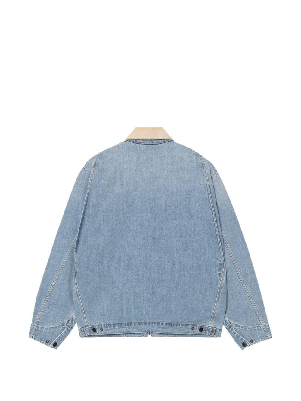 OG Detroit Jacket 'Camano' Denim I036593 2XNUR BLUE DUSTY BROWN CARHARTT WIP 