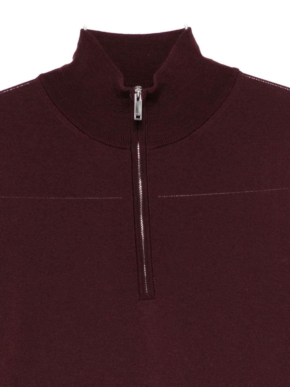 Maglione Con Zip 810205Z0290 N7597 ZANONE 