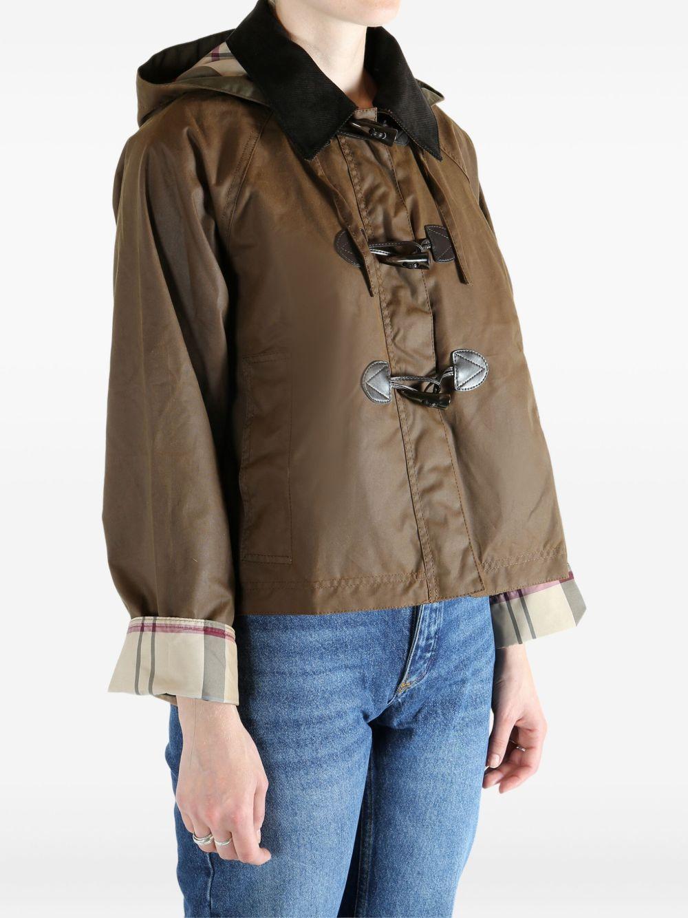 Montgomery Cerato Myra LWX1489LWX BR31 BARK HESSIAN TARTAN BARBOUR 