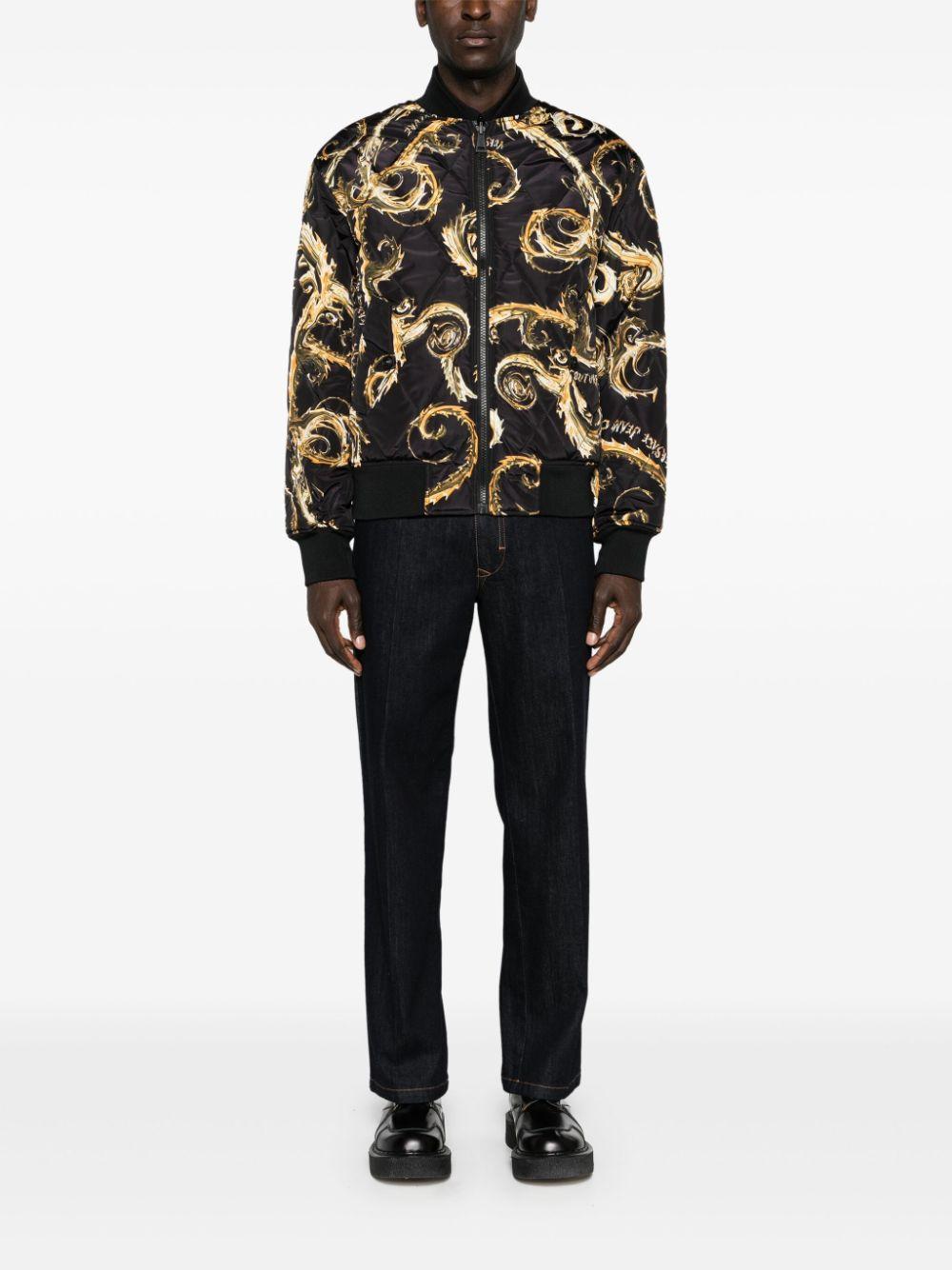  77GASD07CQD54 G89 BLACK GOLD VERSACE JEANS COUTURE 