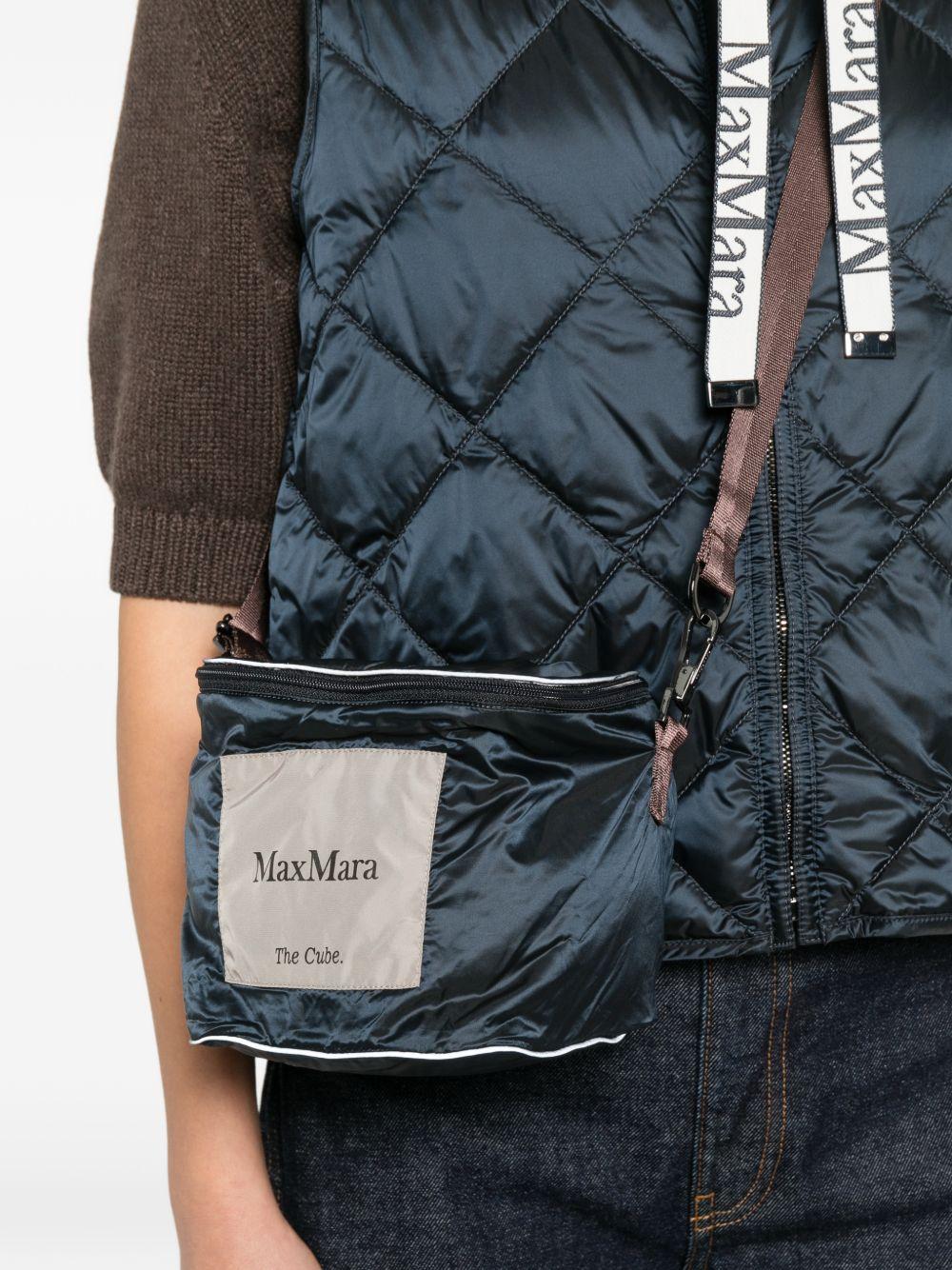 Gilet Imbottito Smanicato TREGIC 075 NEW DARK MAX MARA THE CUBE 