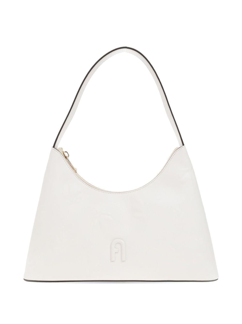 Diamante borsa a spalla mini WB00782 - BX3822 1704S MARSHMALLOW FURLA 