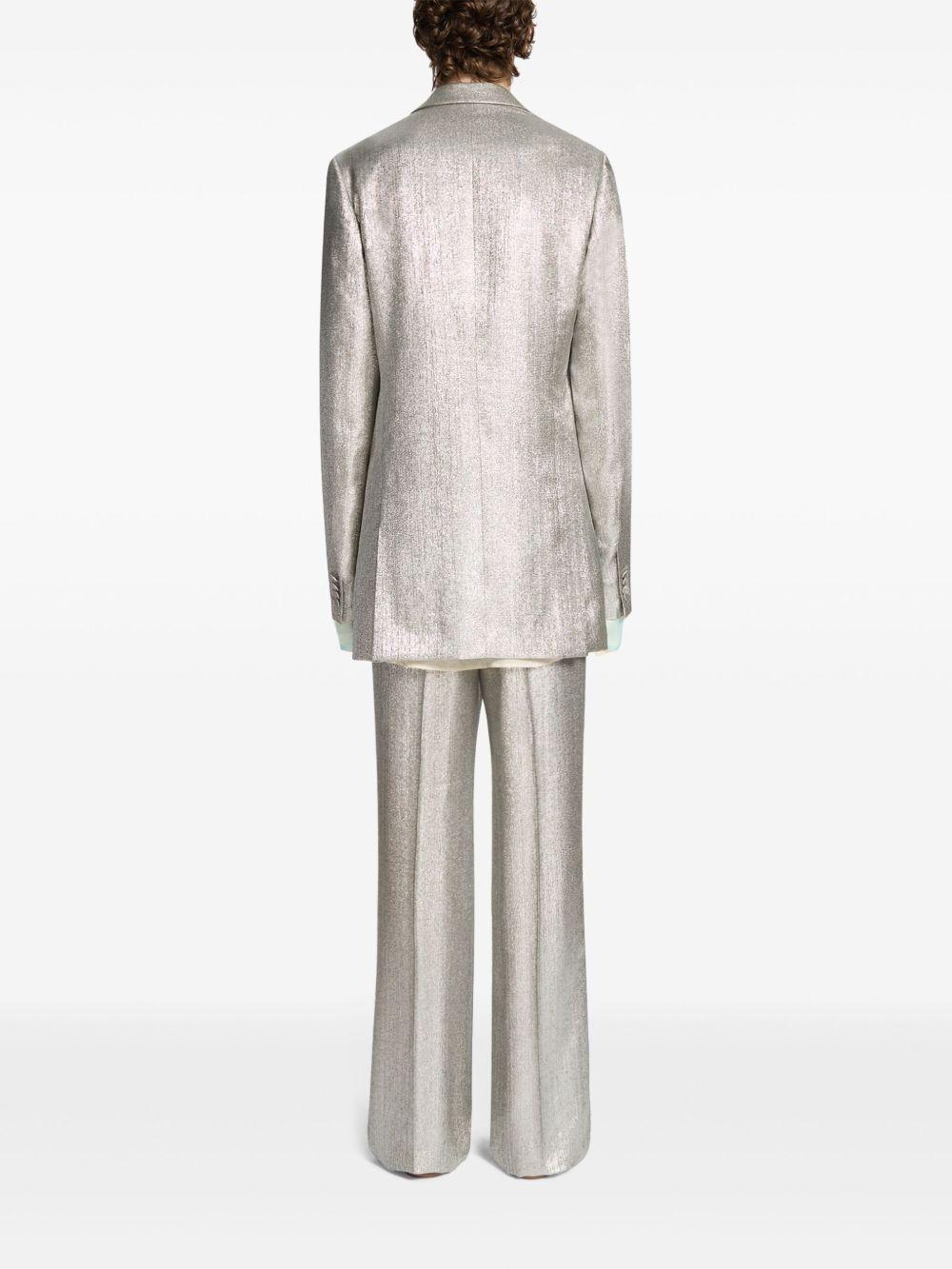 Blazer in viscosa 2510204241060 952 SILVER DRIES VAN NOTEN 