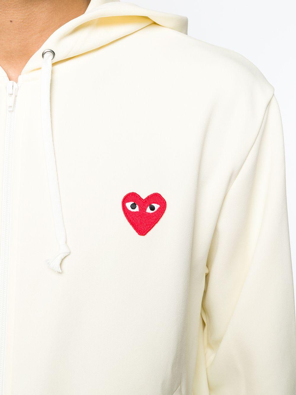 P1T172 3 IVORY COMME DES GARCONS PLAY 