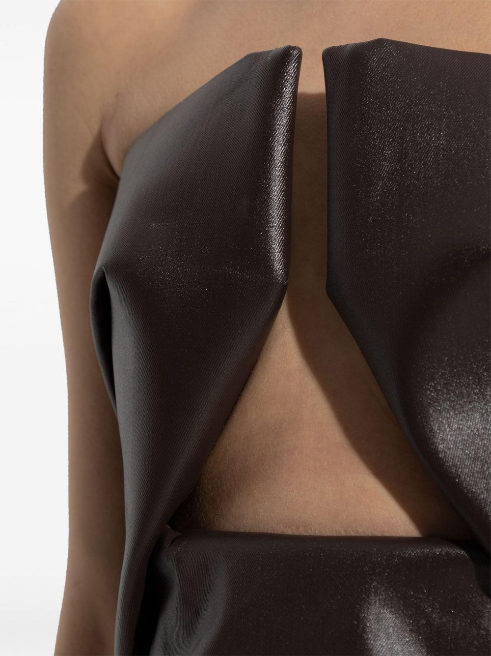 Rong Grown Dress RP01E7528SCT 14 MAHOGANY RICK OWENS 