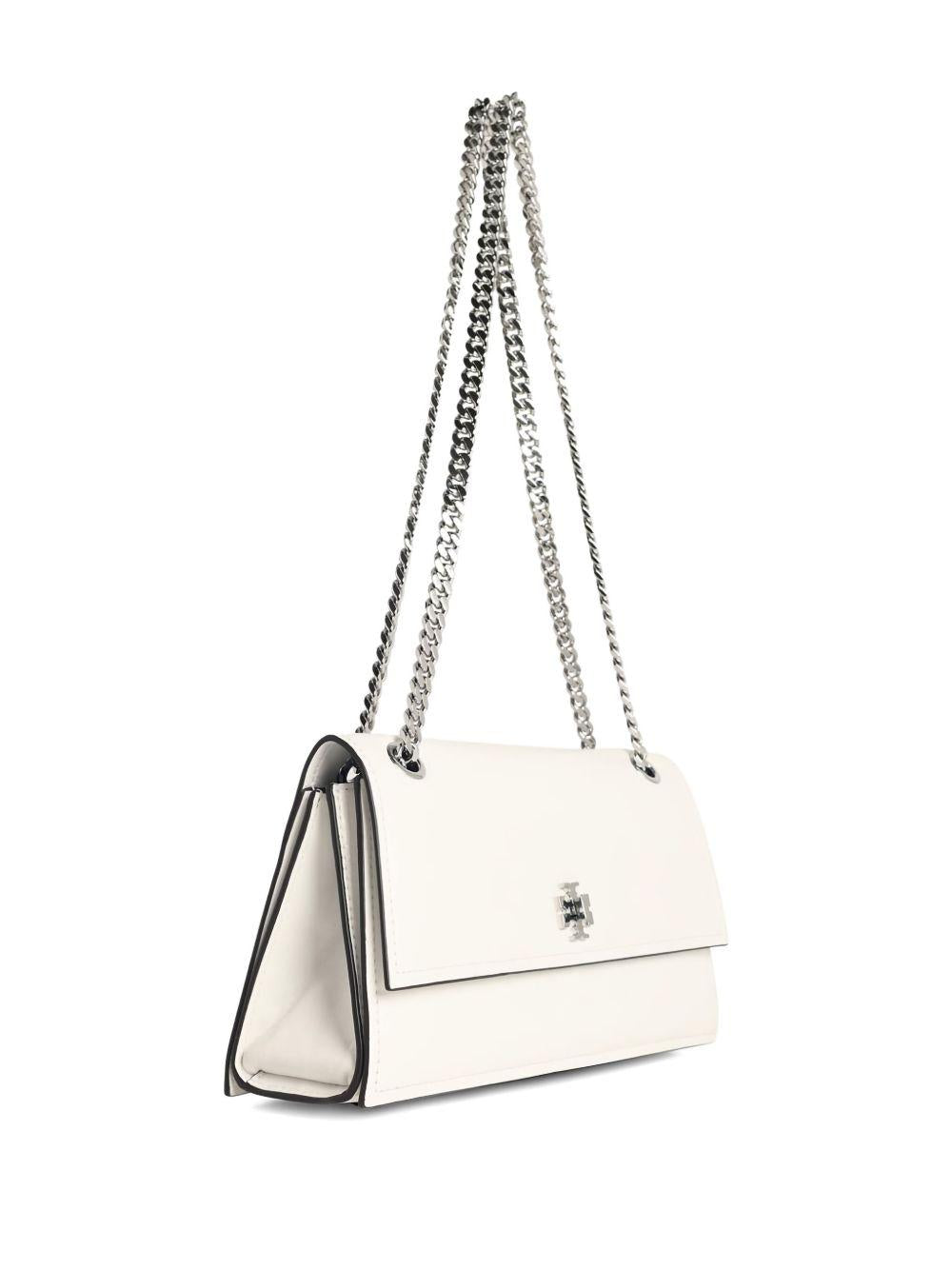 Borsa a spalla Kira Turnlock 167058 100 BIANCO TORY BURCH 